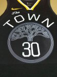 30 Curry the Town Golden State Warriors Maillot Noir